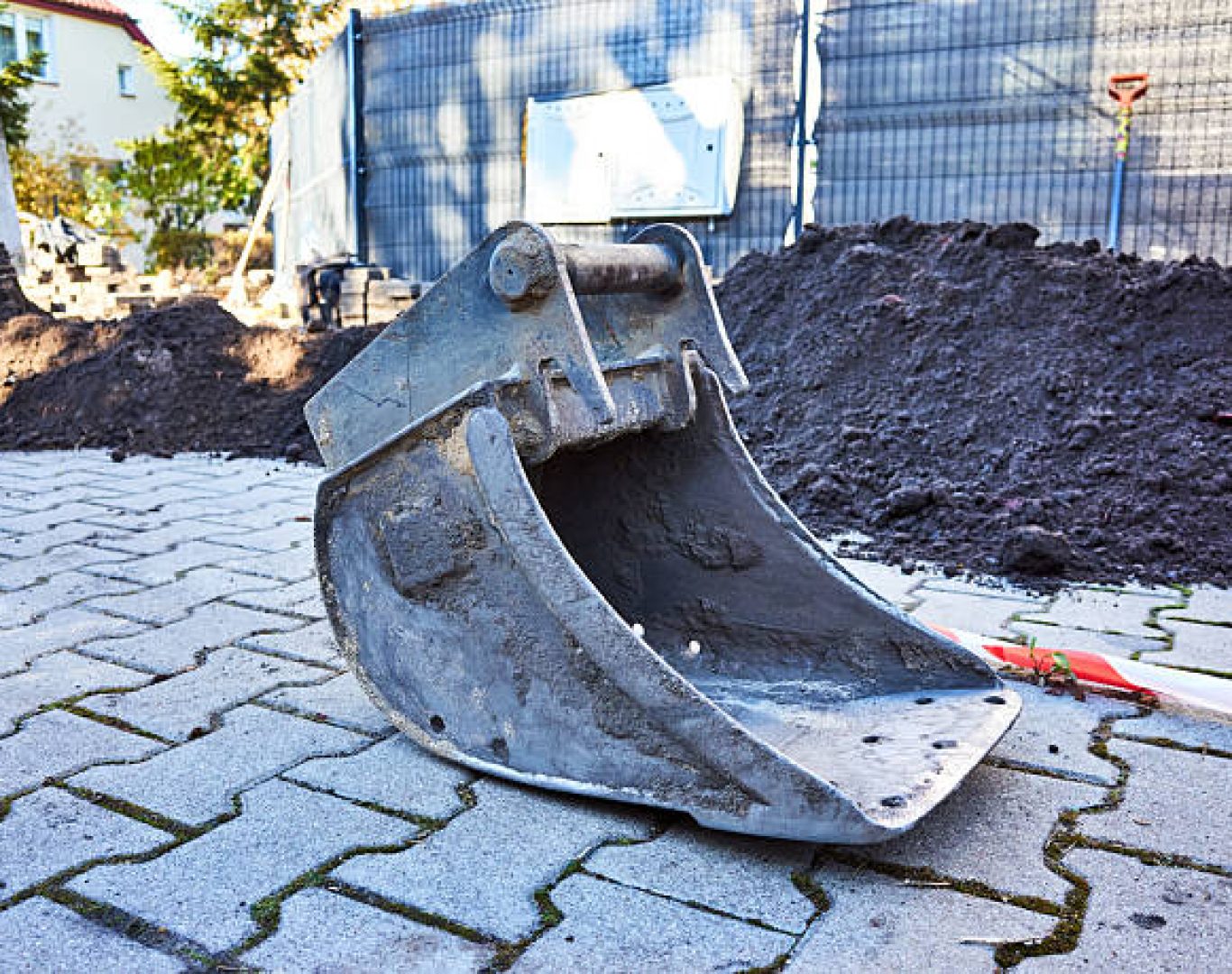 Quick Cans Disposal professional office demolition team working on a commercial site in Conshohocken, PA